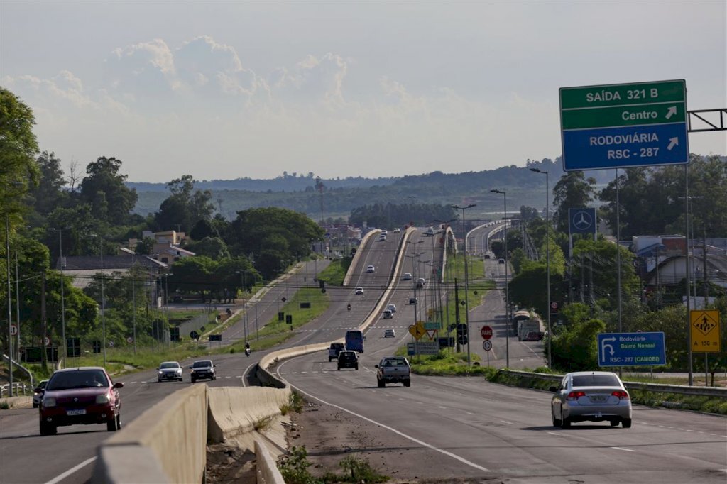 Natal foi marcado por calmaria nas estradas que passam por Santa Maria