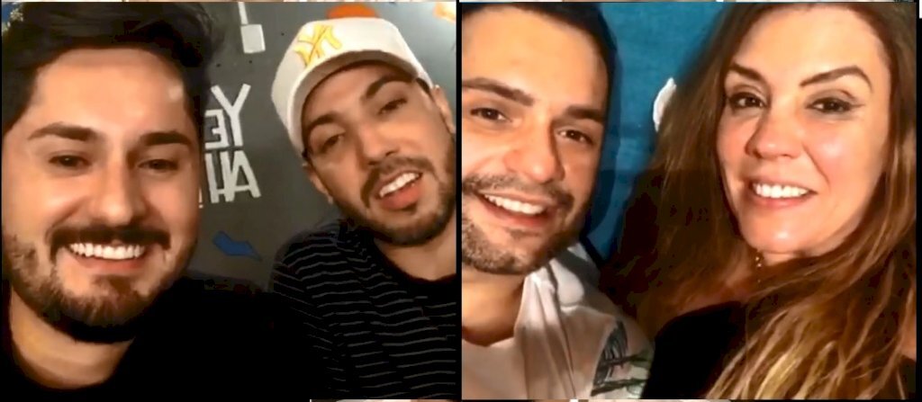 Sandro e Cícero, Felipe Rodriguez e Simony falam como a mesma música mudou a vida deles