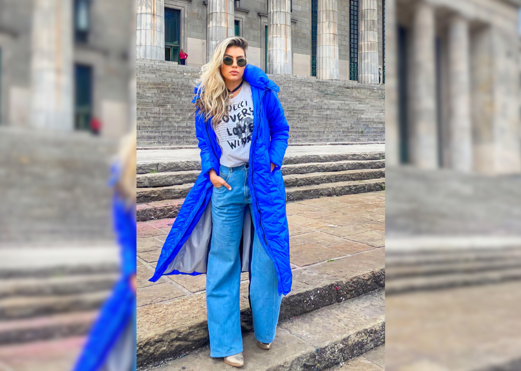 Tendência: saia midi jeans, #lookdodia e dicas da Netflix na coluna de Camila Cunha