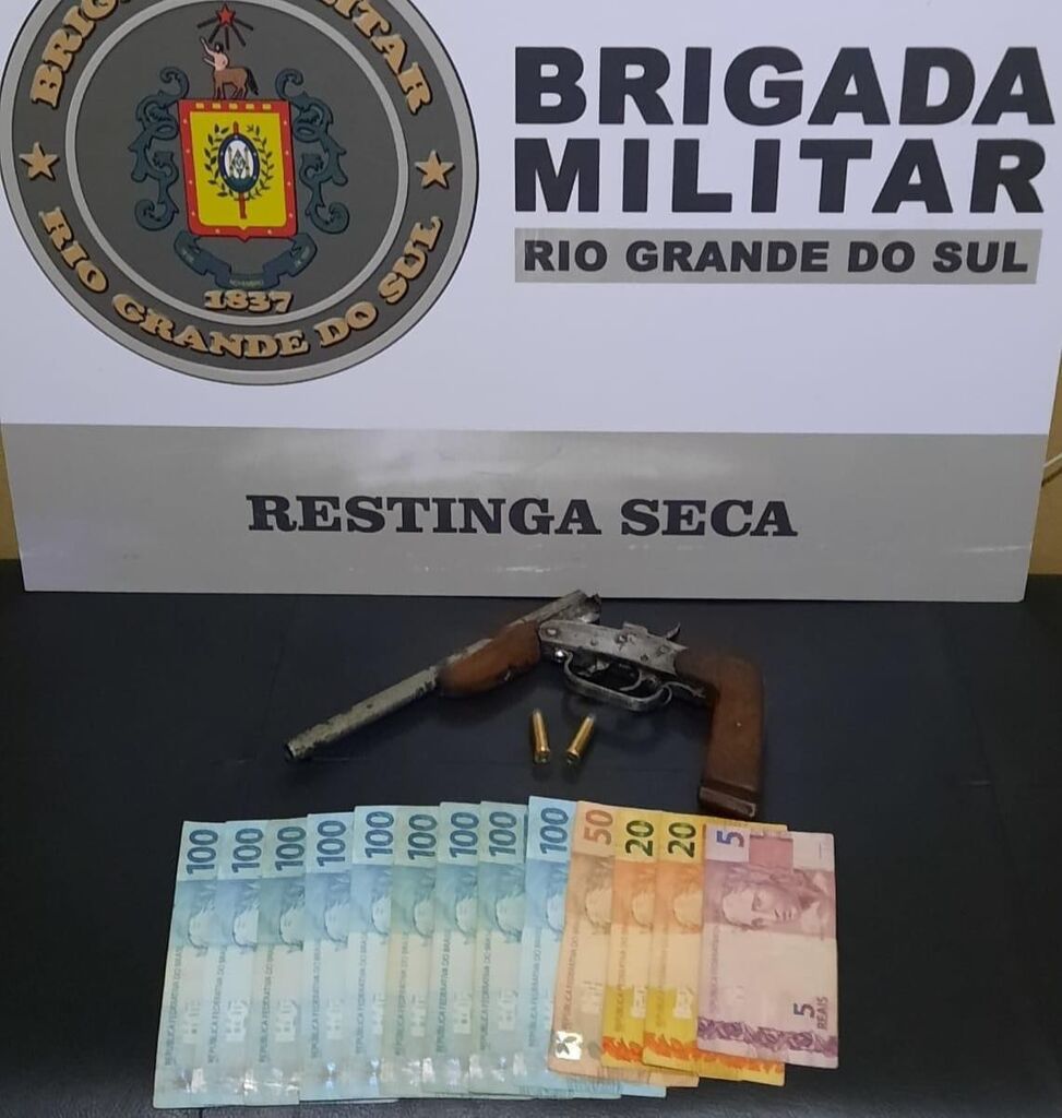 Indivíduo tenta subornar policiais para matá-lo em Restinga Sêca