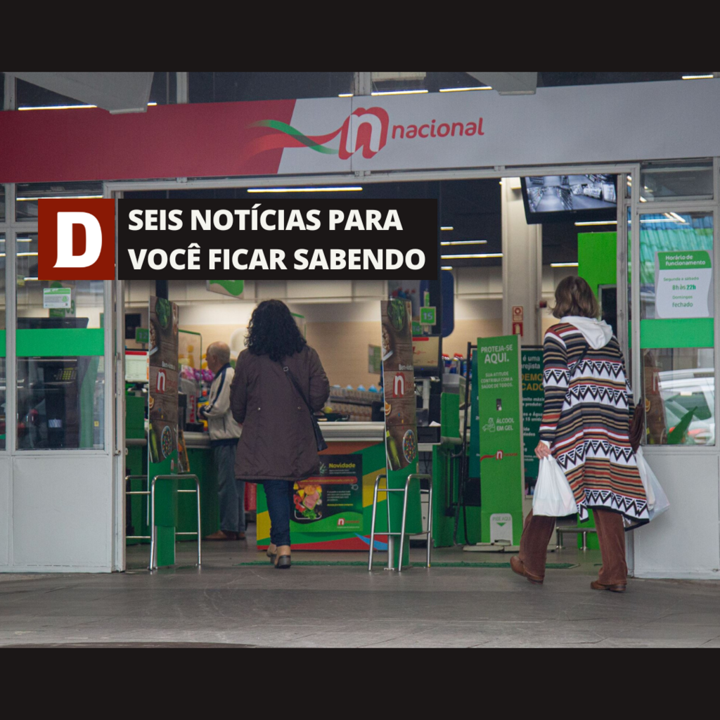 Nesta quarta, donos dos mercados votam se abrem ou não aos domingos em Santa Maria e outras 5 notícias