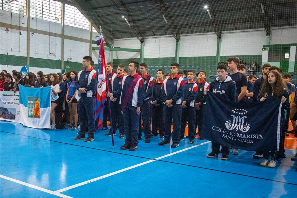 título imagem Cerimônia marca abertura oficial dos Jogos Escolares de Santa Maria