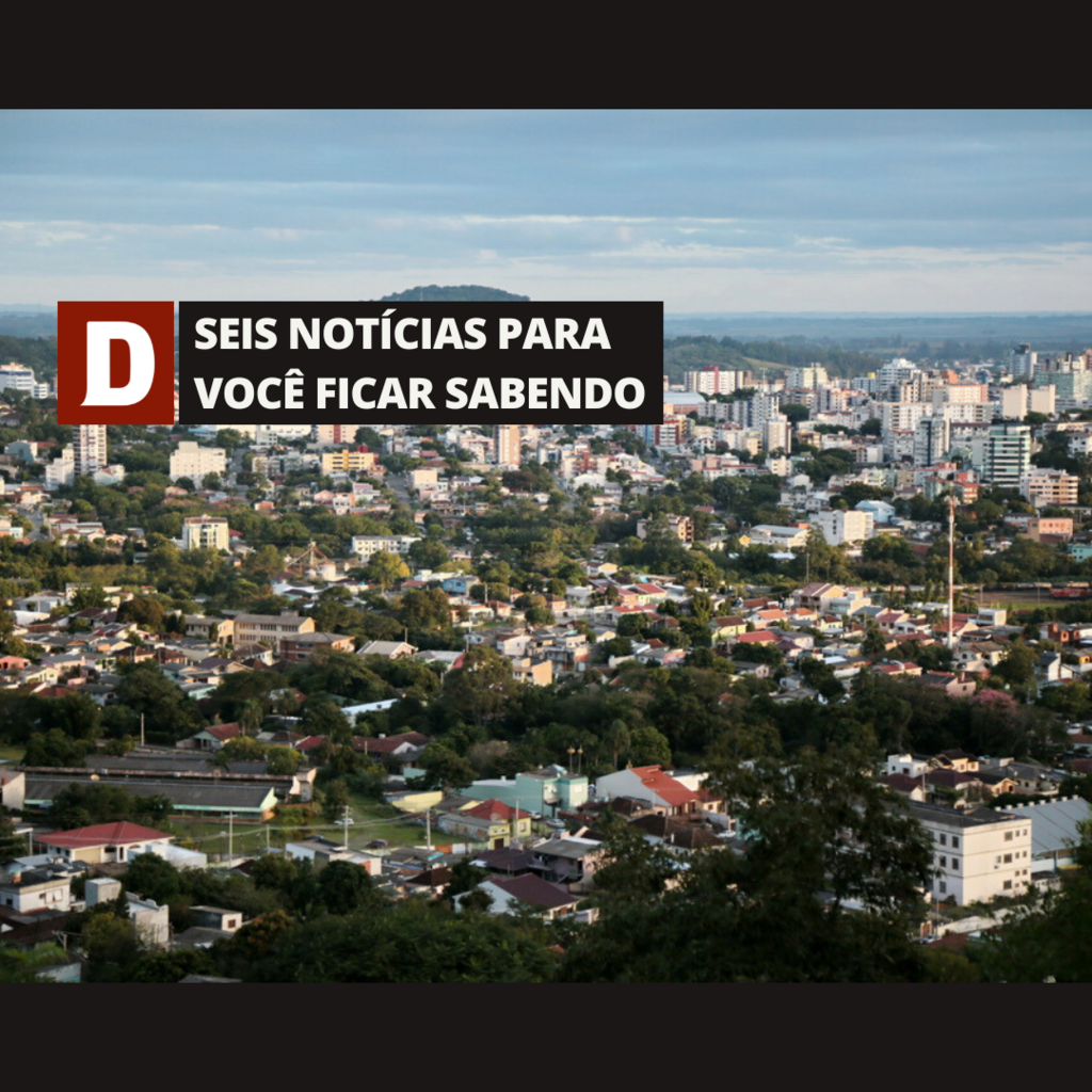 Santa Maria tem mais de 271 mil habitantes, indica IBGE
e outras 5 notícias