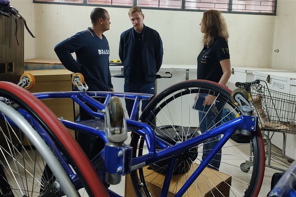 UFSM recebe visita de Comitê Paralímpico Brasileiro e pode se tornar centro de referência na modalidade