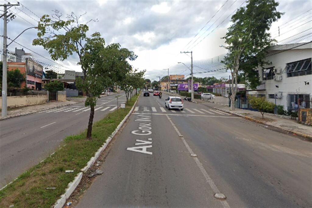 Homem é atropelado por motocicleta na faixa de pedestre em Santa Maria