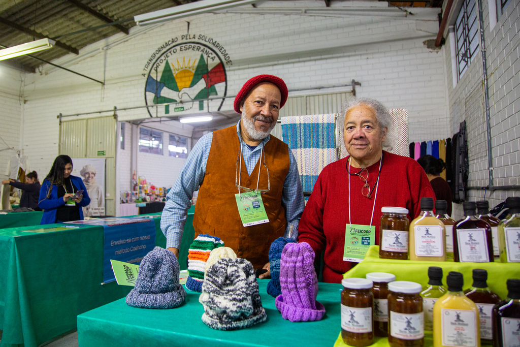 Galeria de imagens: Os irmãos uruguaios Fernando Silva Trindade, 67 anos, e Elza Silva, 73 anos