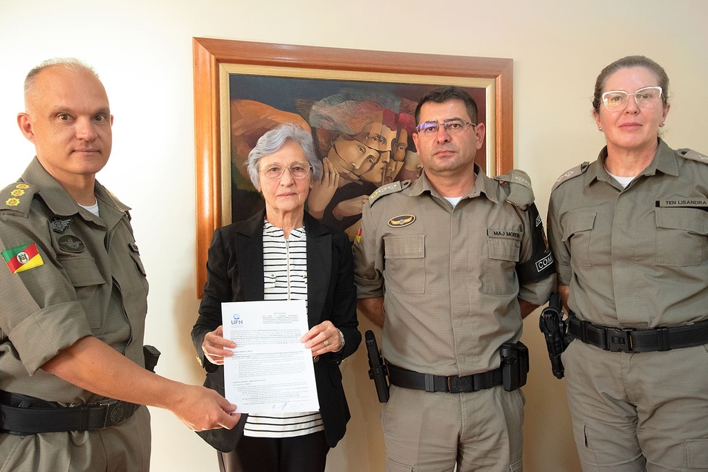 título imagem Acordo de cooperação é firmado entre UFN e Brigada Militar