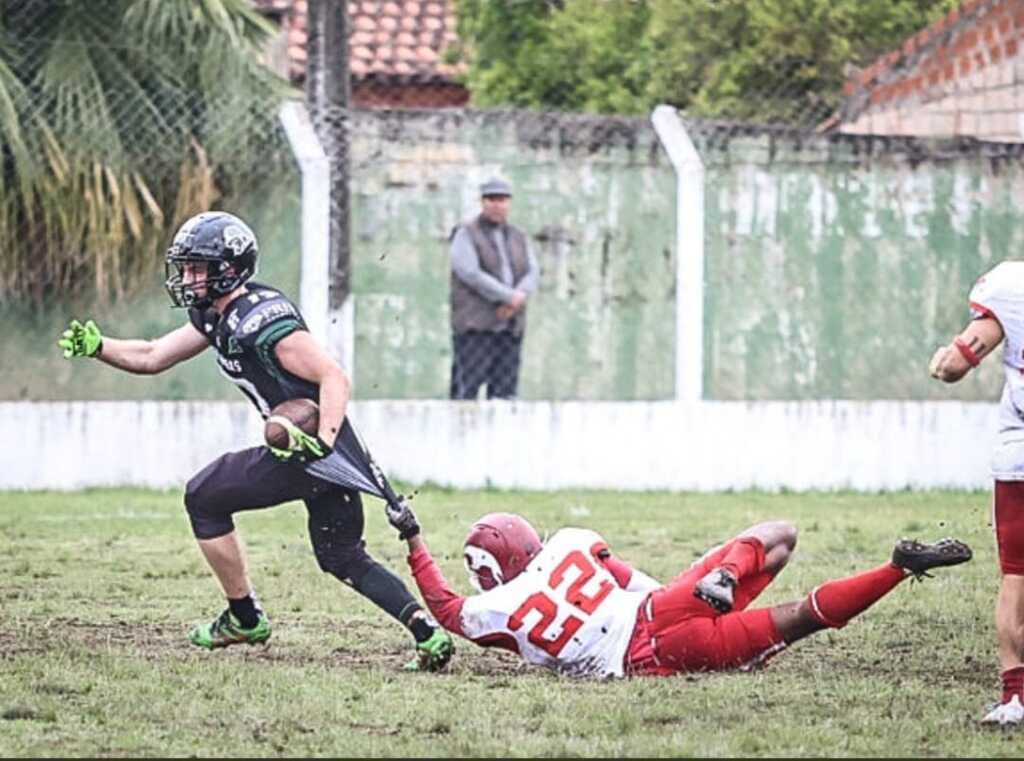 título imagem Soldiers estreia com vitória contra o Istepôs na Liga Brasileira de Futebol Americano