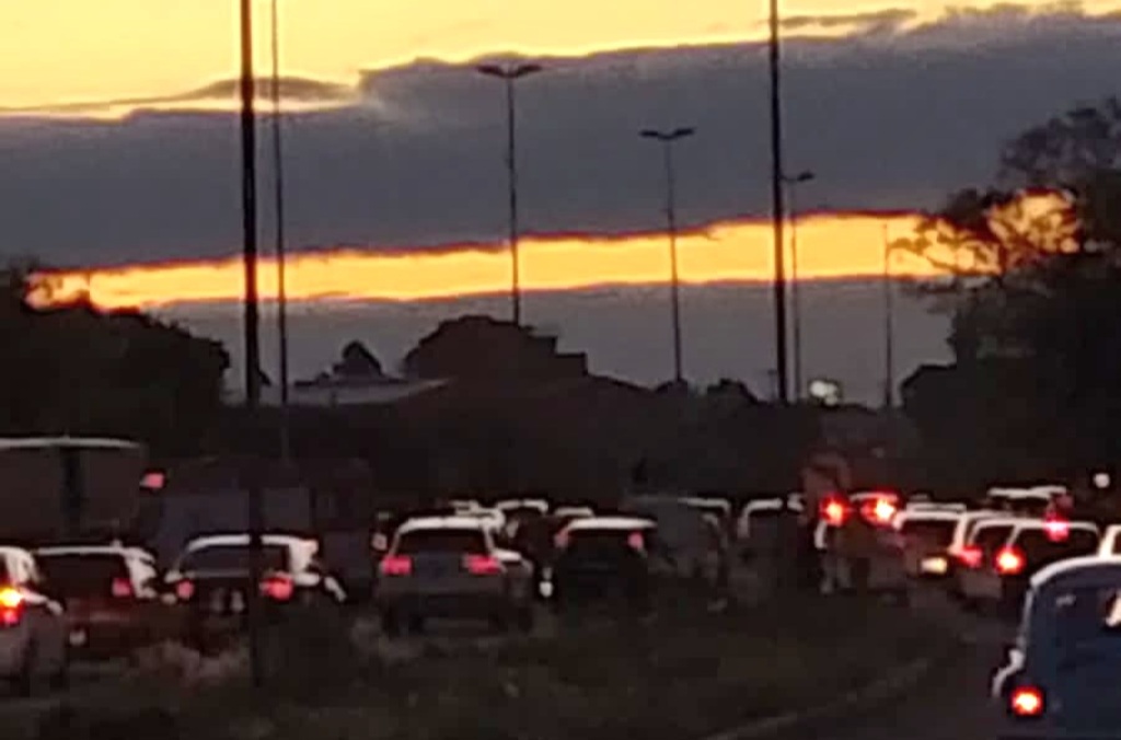 título imagem Três pessoas ficam feridas em acidente na BR-158 em Santa Maria