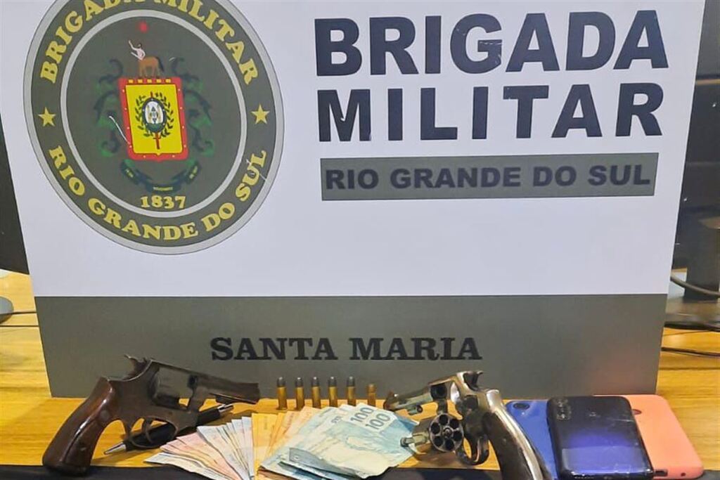 Homem é preso após roubo a estabelecimento comercial em Santa Maria