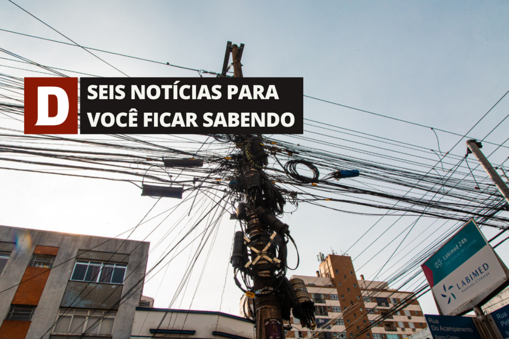 
Mutirões para retirada dos fios em desuso vão ser retomados nesta terça-feira e outra 5 notícias