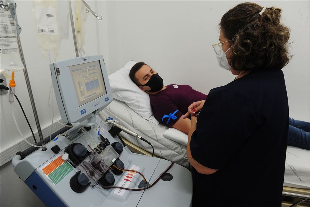 Com estoque baixo, Husm necessita de doadores de plaquetas