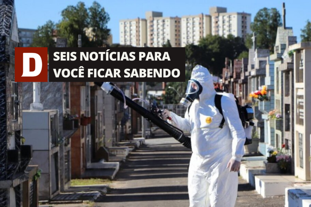 Quarta morte por dengue em Santa Maria é confirmada e outras 5 notícias