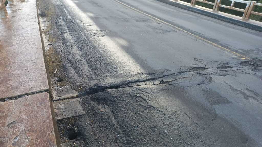 Vistoria é realizada na ponte do Vale do Menino Deus; Dnit informa que não há problema estrutural