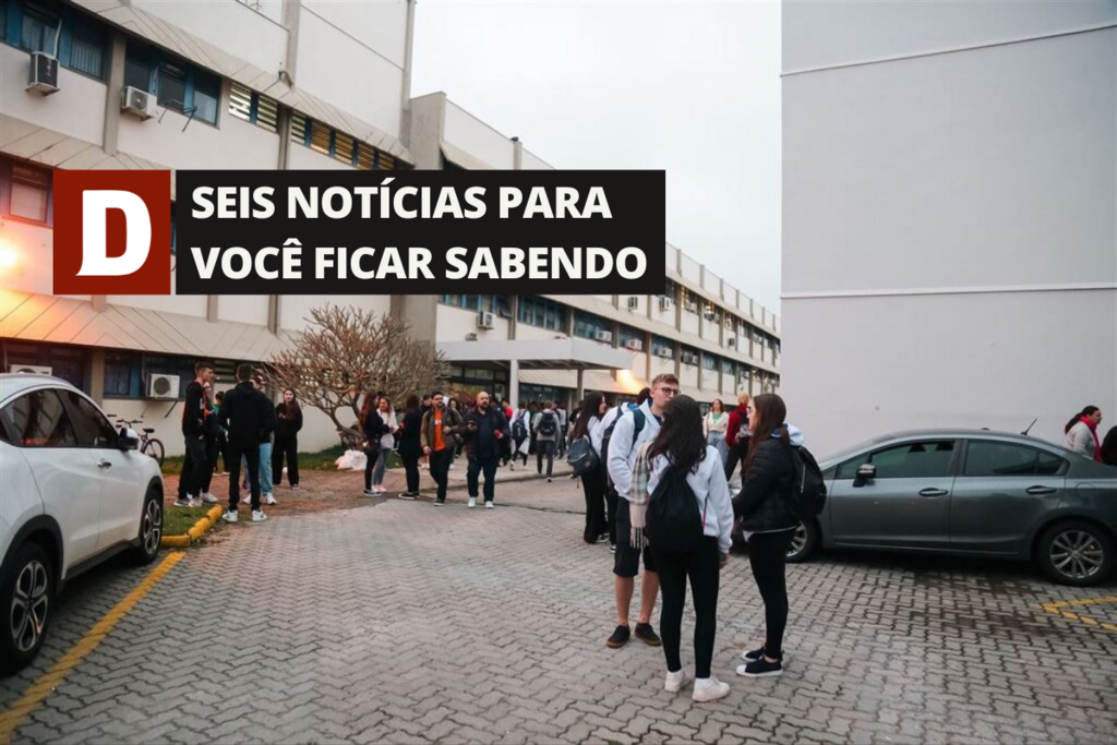 Chamada oral da UFSM começa nesta segunda e outras notícias para você ficar sabendo