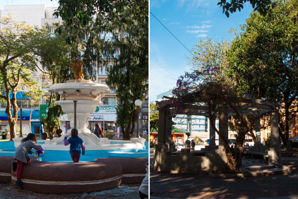 Chafariz e coreto da Praça Saldanha Marinho completam 88 anos neste domingo Chafariz e coreto da Praça Saldanha Marinho completam 88 anos neste domingo