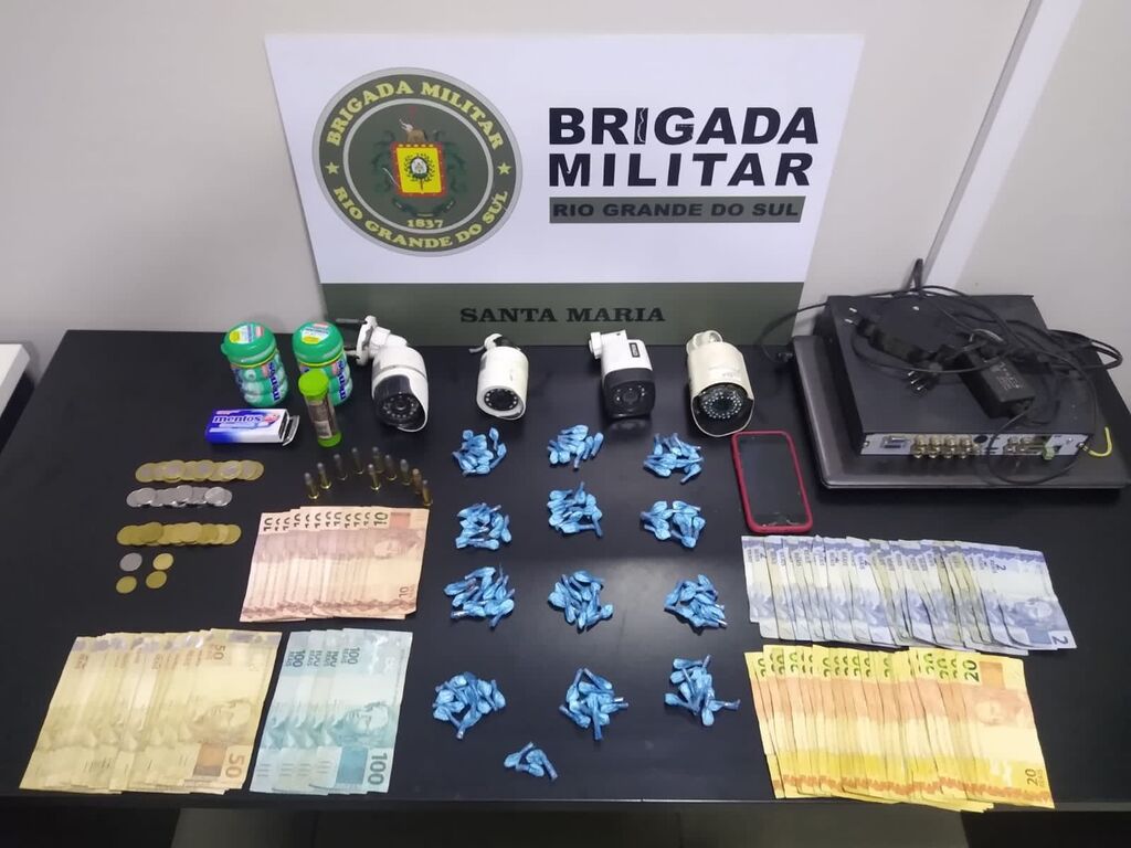 Dupla é presa por tráfico em reciclagem de Santa Maria