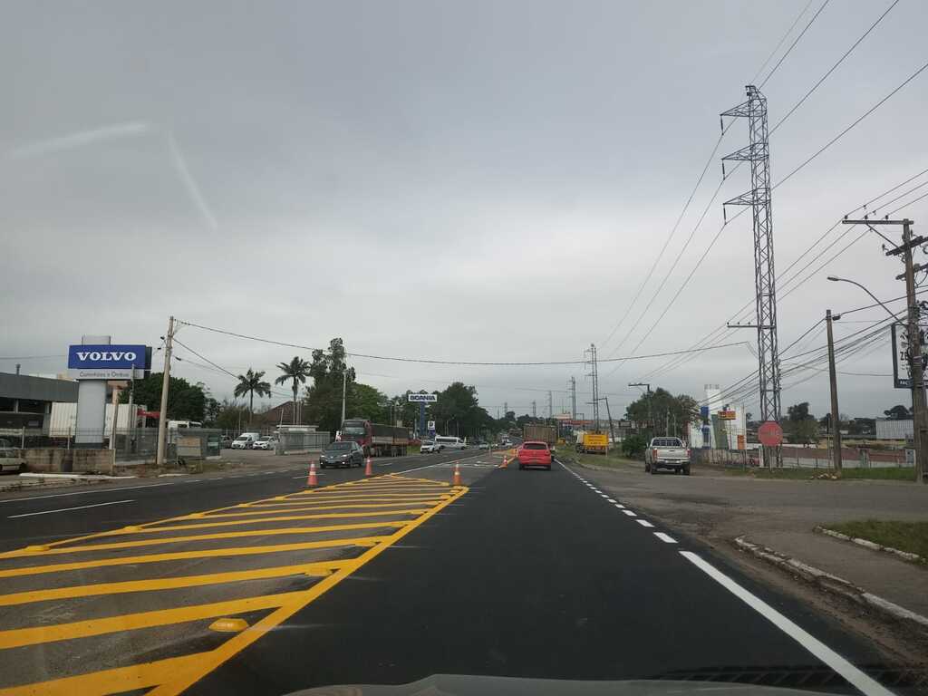 título imagem Obras de recuperação da saída para São Sepé entram na reta final