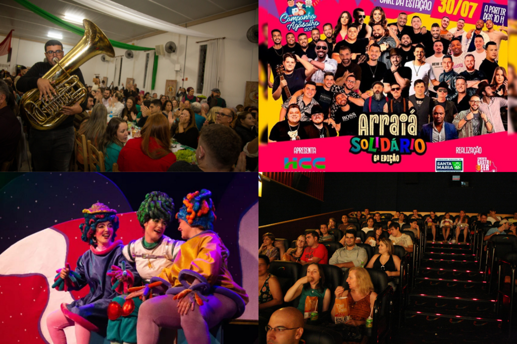 Música, gastronomia e teatro para curtir neste fim de semana