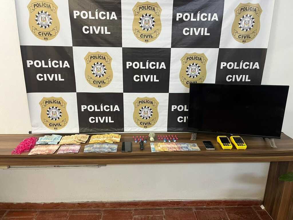 título imagem Três homens são presos em flagrante por tráfico de drogas em Itaqui