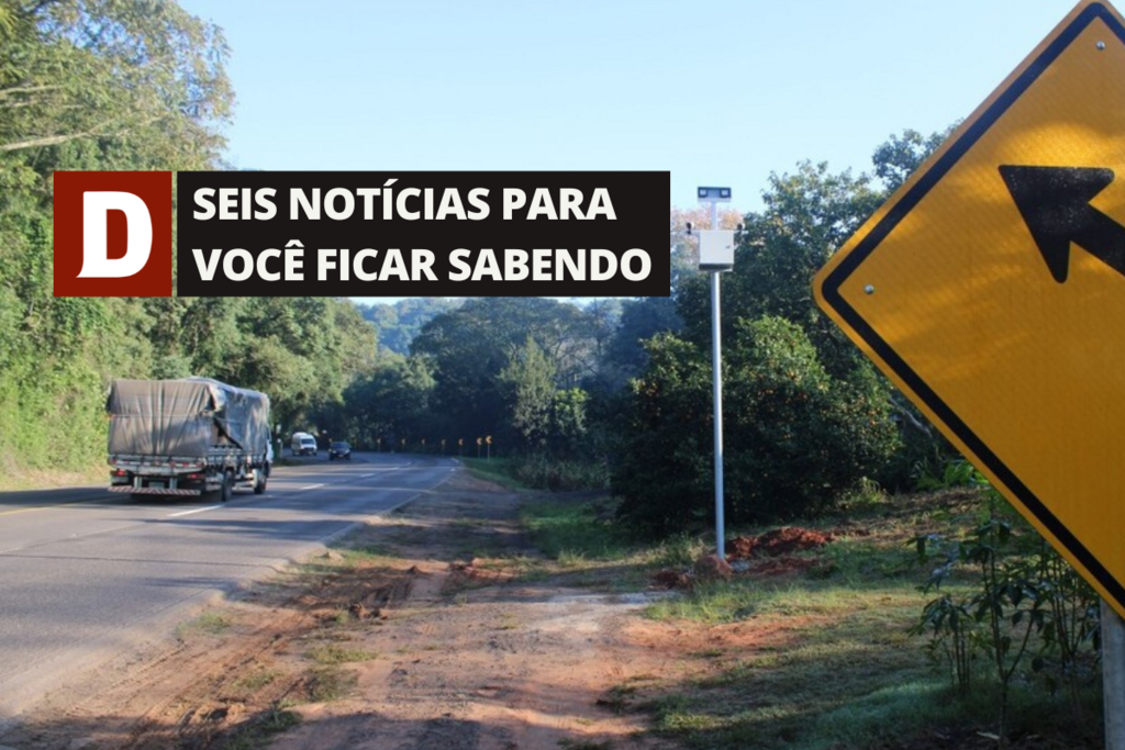 título imagem Divulgados os locais dos nove radares e lombadas que passarão a multar na RSC-287 e outras 5 notícias