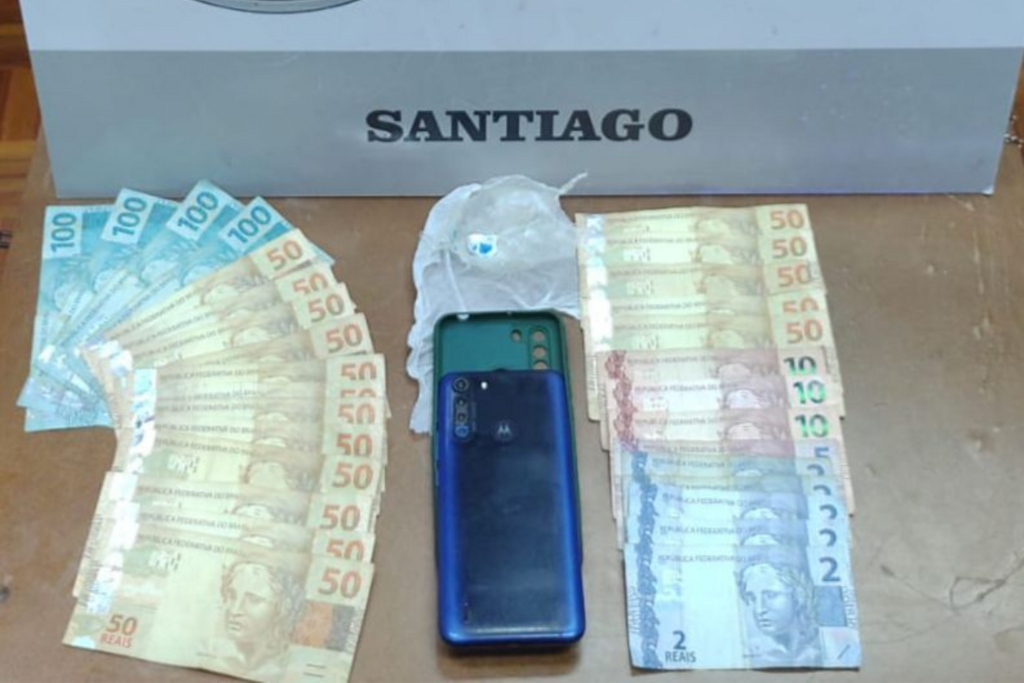 Brigada Militar prende homem por tráfico de entorpecentes em Santiago