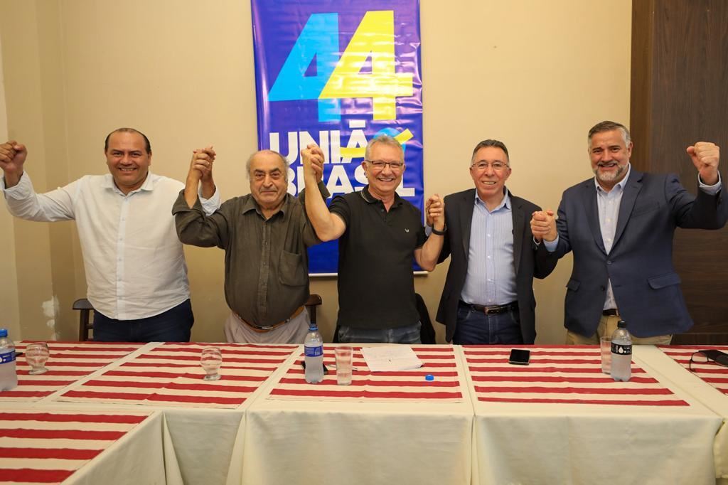 Com o PT de aliado, Farret e Bisogno ingressam oficialmente no União Brasil Com o PT de aliado, Farret e Bisogno ingressam oficialmente no União Brasil