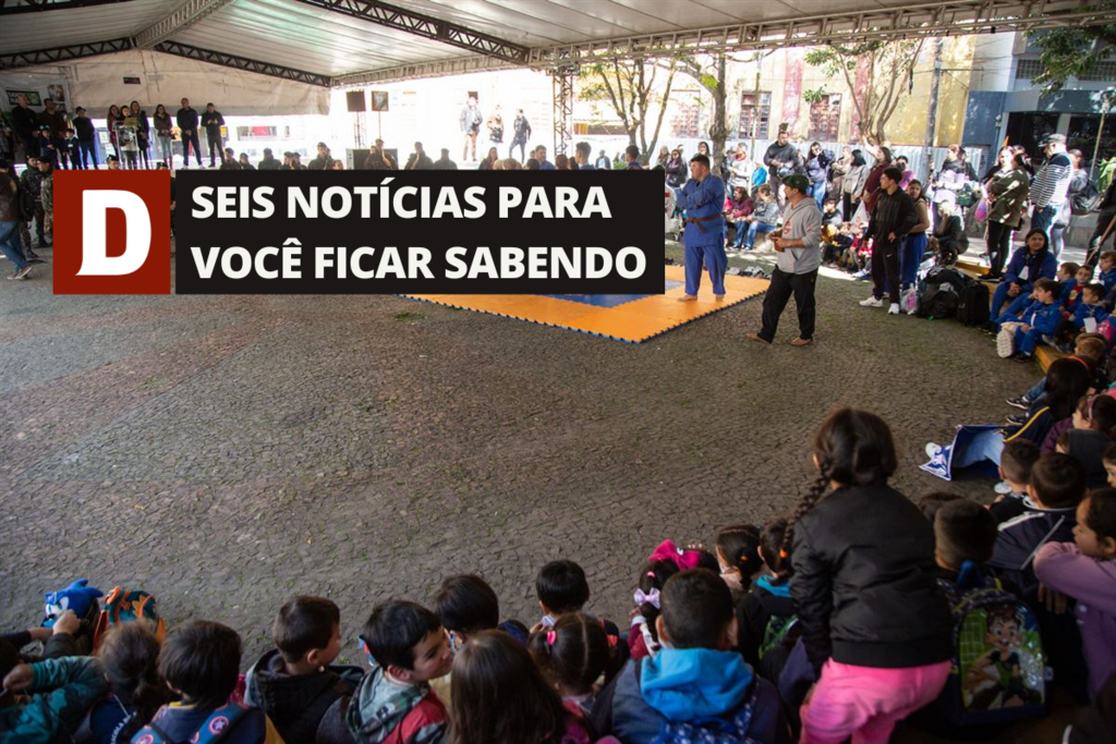 título imagem Semana Municipal da Educação Infantil inicia nesta segunda e outras 5 notícias
