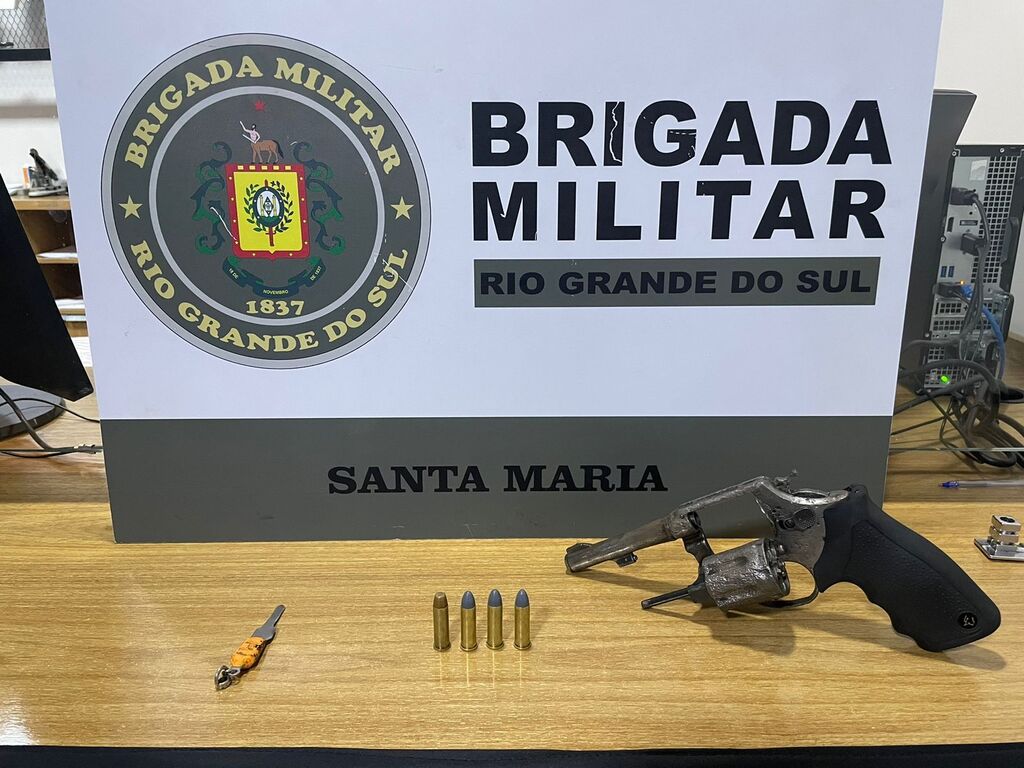 Foragido é recapturado após fugir de abordagem da Brigada Militar em Santa Maria