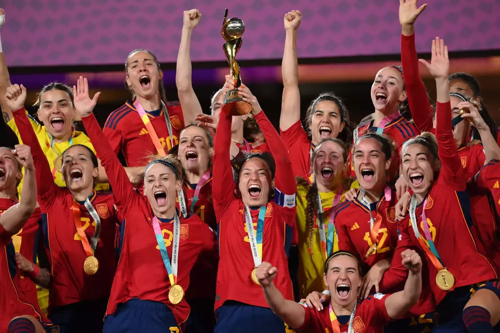 Foto: Divulgação Fifa - Ao longo da competição, as espanholas marcaram 18 gols e sofreram sete