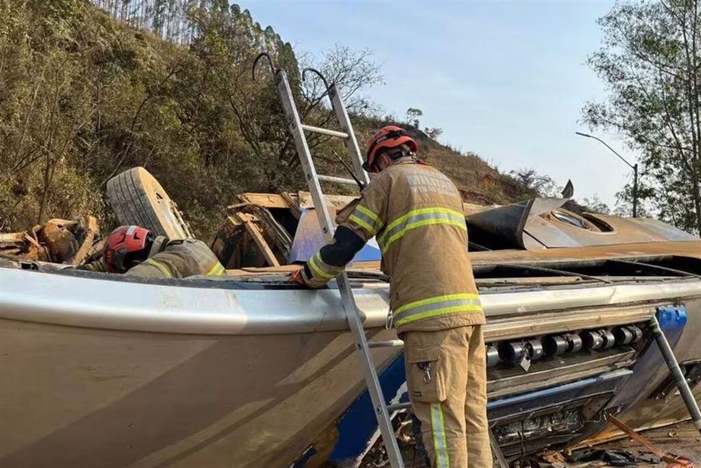 título imagem ANTT informa que ônibus de torcedores do Corinthians estava irregular