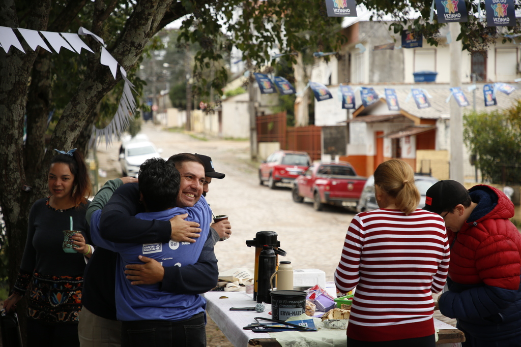 Foto: Ariéli Ziegler (prefeitura de Santa Maria) - Comemorações na Rua Cândida Vargas
