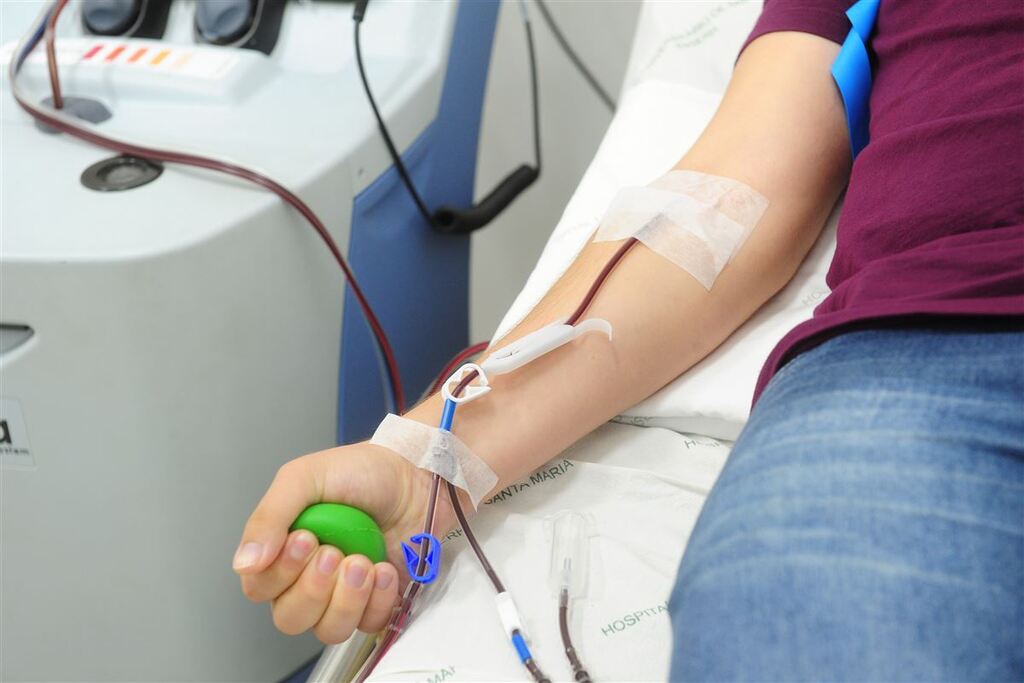 Husm pede ajuda a doadores para ampliar o estoque de plaquetas no hospital