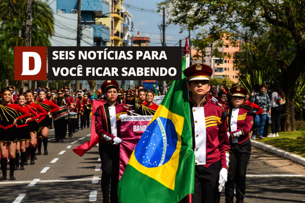 Abertura da Semana da Pátria 2023 ocorre nesta sexta-feira e outras 5 notícias