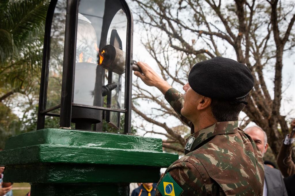 título imagem Solenidade na Praça General Osório marca a abertura da Semana da Pátria 2023 em Santa Maria