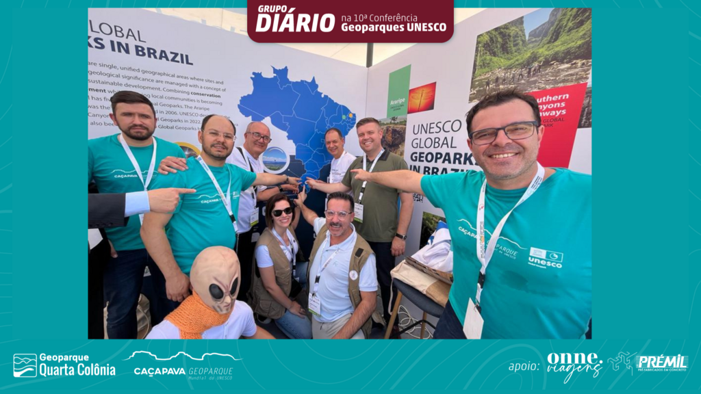 título imagem Sábado é dia de receber o selo da Unesco e de entrar no mapa dos geoparques mundiais