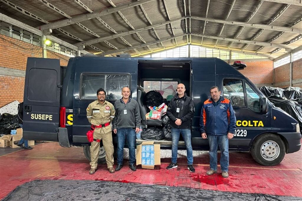 Dois mil sabonetes produzidos por apenados de Santa Maria são doados para vitimas das enchentes no Vale do Taquari
