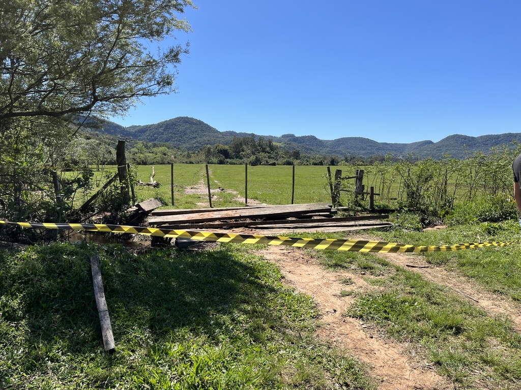 Polícia confirma marca de tiro na cabeça em corpo submerso sob ponte em Santa Maria