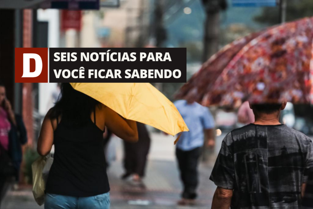 Após segunda-feira de vento norte, semana pode ter registro de queda de granizo e outras 5 notícias
