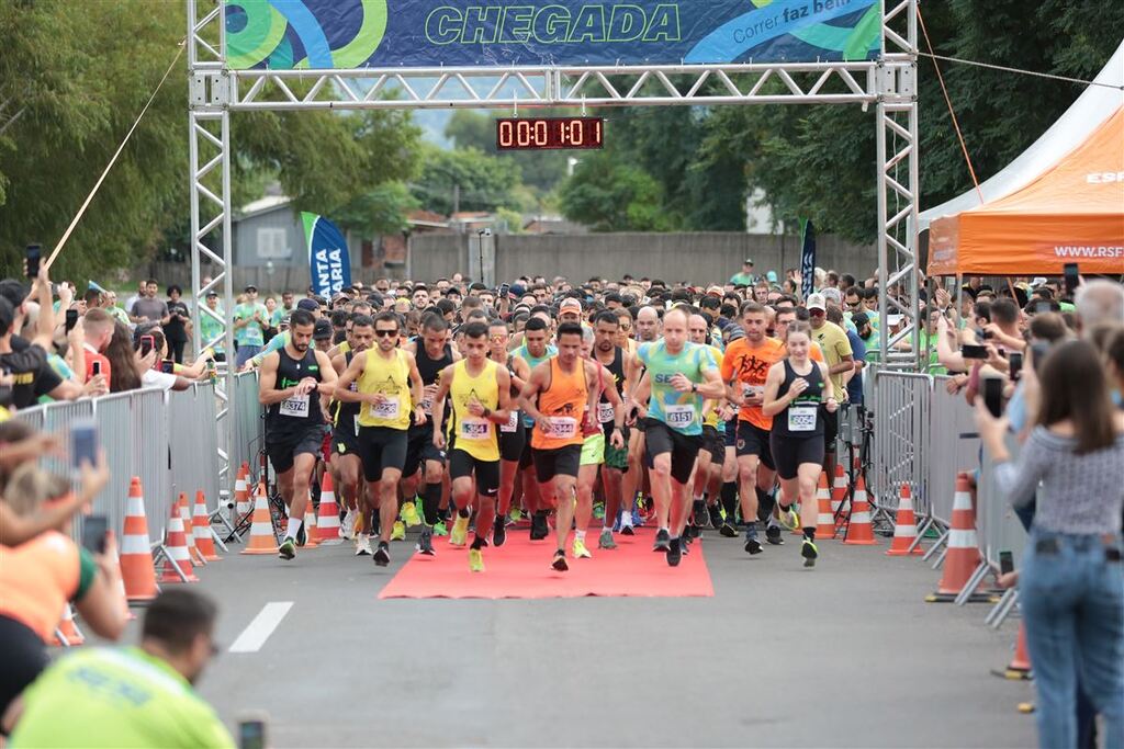Trajetos, horários e ruas bloqueadas: tudo o que você precisa saber sobre a 1ª Maratona de Santa Maria, realizada no domingo