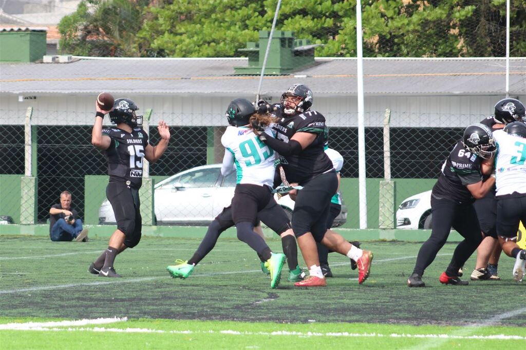 Soldiers perde para o Almirantes em Itajaí pela Liga Nacional