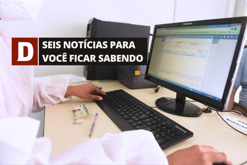 Unidades de saúde terão alterações em horários nesta semana e outras 5 notícias