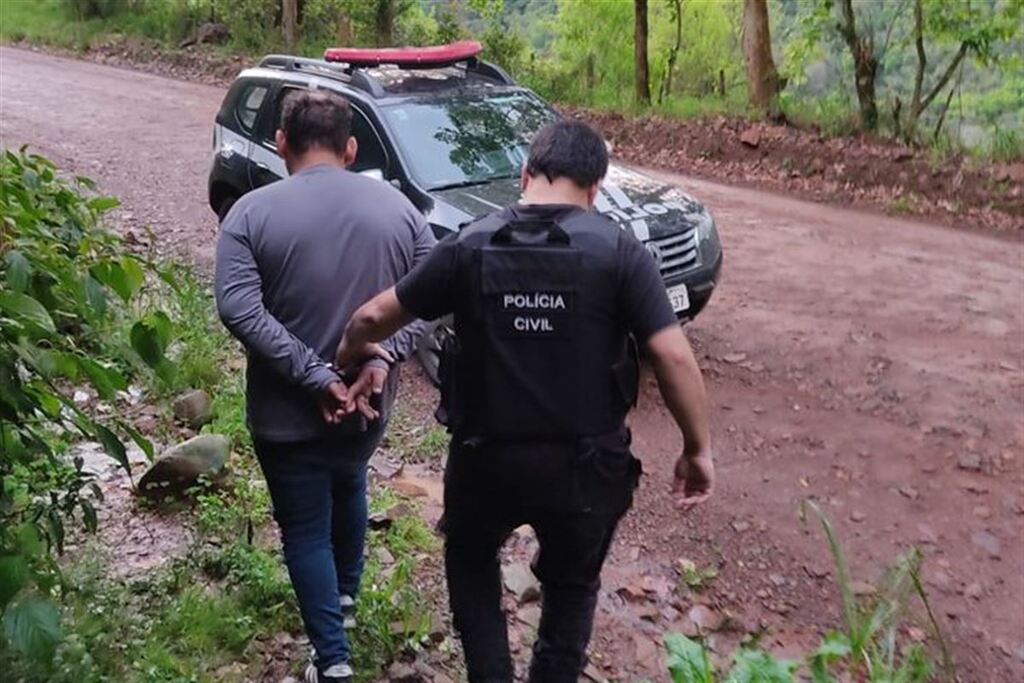 Homem foi preso no interior de Nova Palma - 