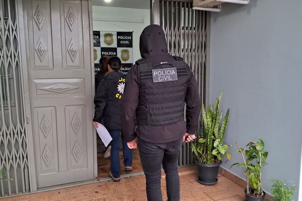 Polícia Civil de Restinga Sêca realiza operação contra o tráfico na manhã desta quarta-feira