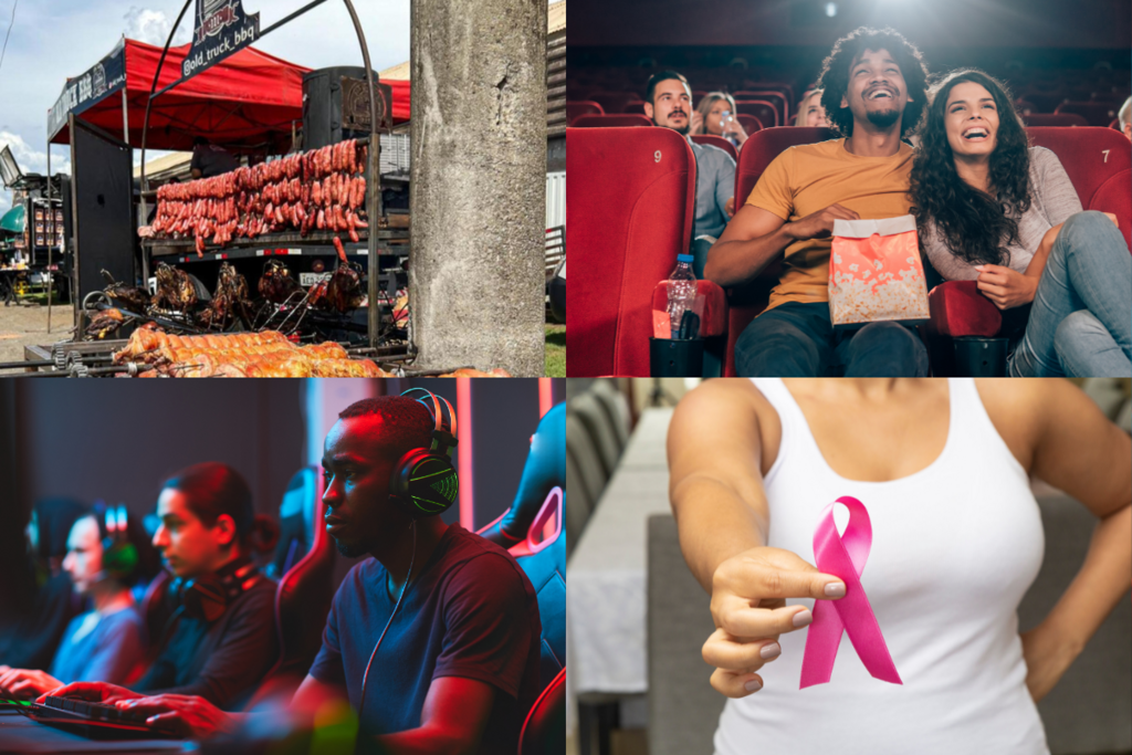 Semana do Cinema e feira gastronômica são opções para curtir neste fim de semana