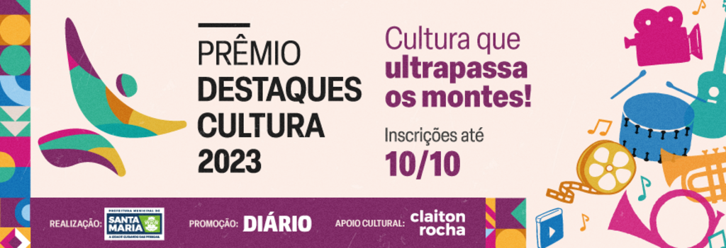 título imagem Inscrições para o Prêmio Destaques da Cultura 2023 são prorrogadas