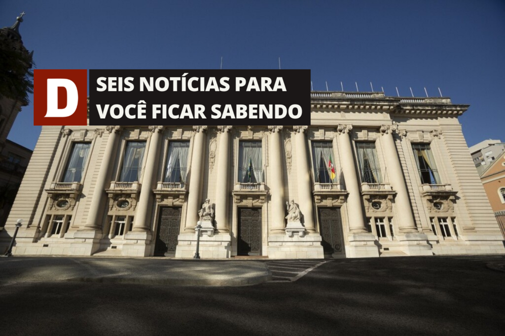 Após críticas por alta no IPE Saúde, Leite antecipa 13º e outras 5 notícias