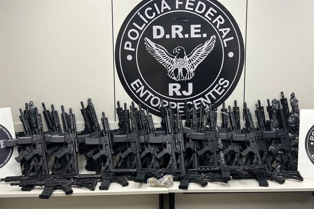 Foto: Polícia Federal/RJ - 
