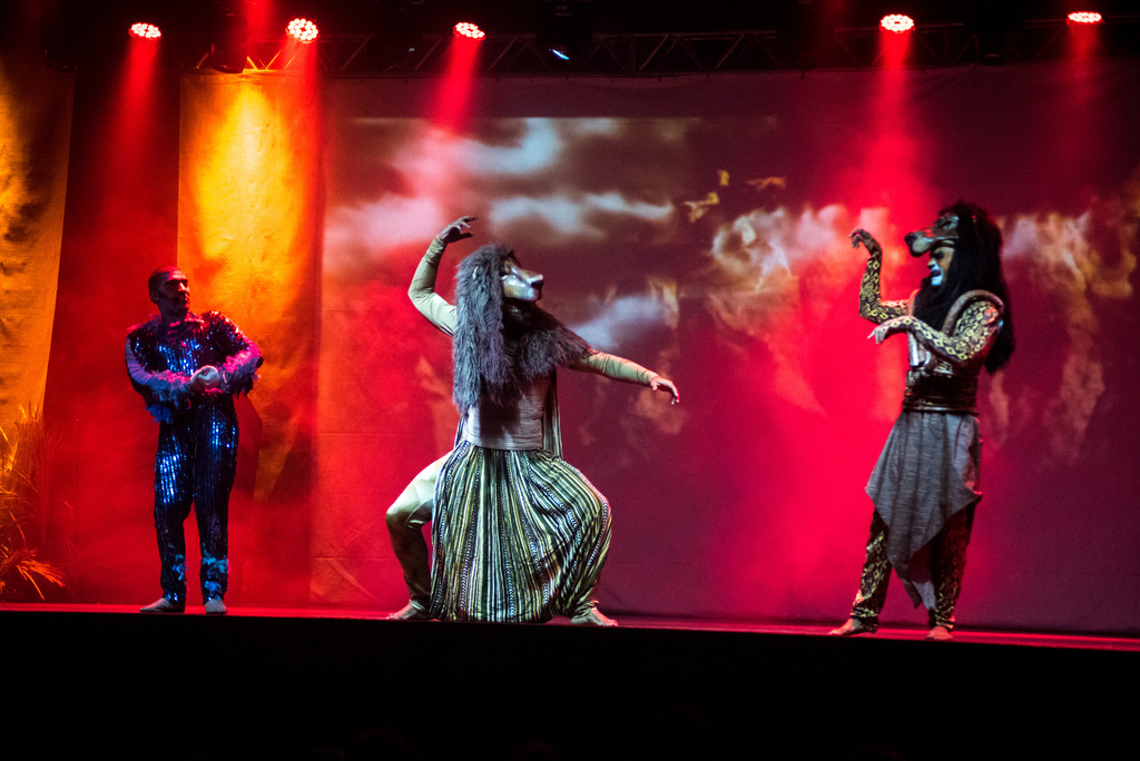 Musical do Rei Leão em Santa Maria trouxe diversão para crianças e recordação da infância para adultos Musical do Rei Leão em Santa Maria trouxe diversão para crianças e recordação da infância para adultos