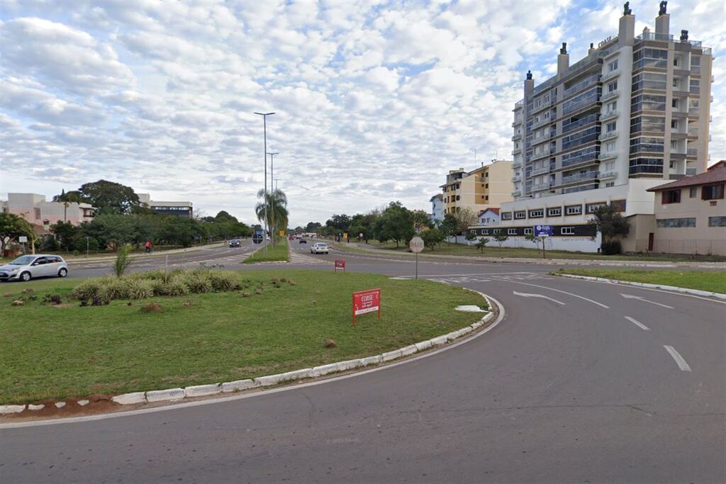 Foto: Google Maps - Vítima foi atacana na Avenida Prefeito Evandro Behr próximo a Rótula da Avenida Roraima em Camobi